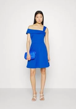 Wal G Noelle Off The Shoulder Skater - Jerseyjurk - Electric Blue 8 Wal G Noelle Off The Shoulder Skater - Jerseyjurk - Electric Blue -Wal G 638fc12707424e61989babd38150bc7a