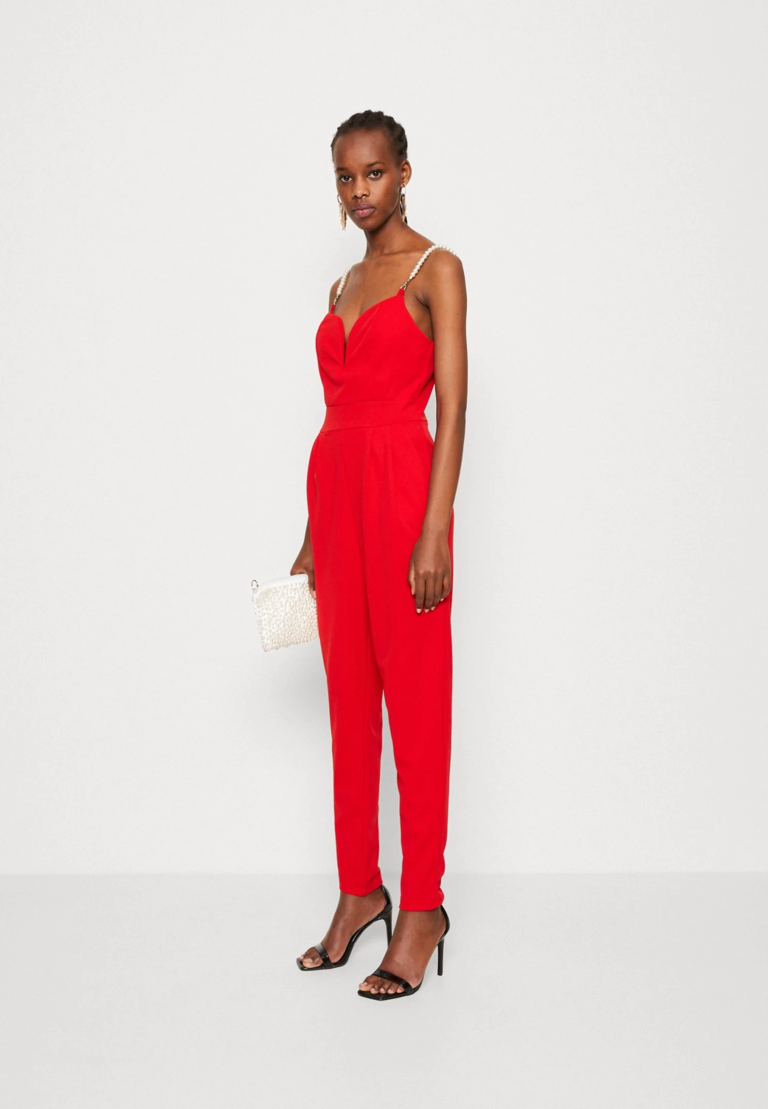 Wal G Valentines Valentina - Jumpsuit - Red 4 Wal G Valentines Valentina - Jumpsuit - Red - Afbeelding 2