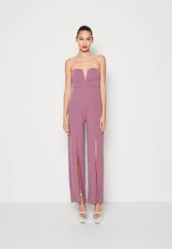 Wal G Laney Cupped - Jumpsuit - Mauve Pink