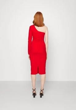 Wal G Lacey Midi Dress - Cocktailjurk - Red -Wal G 680fa12dd2f44afabfe4fcc0384c02f8