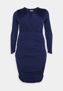 Gabriella Rouched - Etui-Jurk - Navy Blue -Wal G 699654918d384dddbb5488d41a22fef3