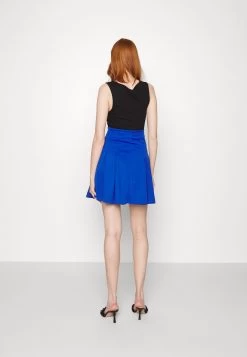 Wal G Zerene Skater Skirt - A-Lijn Rok - Electric Blue -Wal G 6aa8c765c5f946e995c543903f9e1ca5
