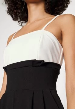 Wal G Janya Contrast Jumpsuit- Jumpsuit - Black/White -Wal G 6bd8d82e73af49a9b93351a36e5be06f