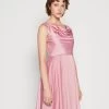 Wal G Logan Cowl Neck Midi - Cocktailjurk - Mauve Pink -Wal G 6c56243eaad640d180916d6282152eed