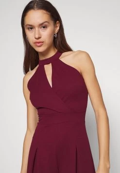 Wal G Arry Wide Leg- Jumpsuit - Wine -Wal G 6f6a6dc081a0499682a0ee085950a971