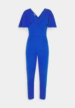 Liyavi Cape Sleeve - Jumpsuit - Electric Blue -Wal G 73434c4b238d465985b6848a371d5203