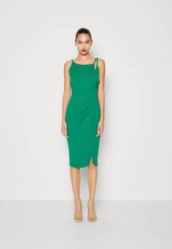 Wal G Tessa Midi Dress - Jerseyjurk - Leaf Green