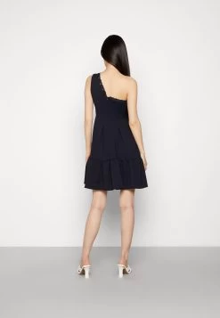 Wal G Janine Skater Dress - Jerseyjurk - Navy Blue -Wal G 746713095d5b411282b034acb096d845