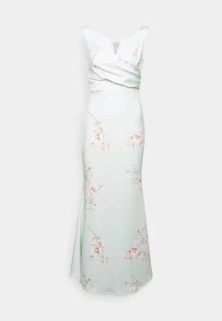 Wedding Kai V Neck Maxi - Galajurk - Sage Green -Wal G 74956fa7010a4b3f882c158348c2cb4f