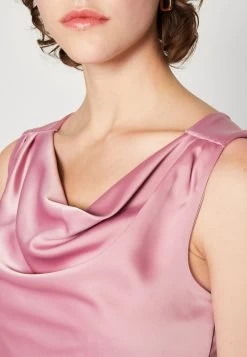 Wal G Logan Cowl Neck Midi - Cocktailjurk - Mauve Pink -Wal G 74c0c2c028804b91a24dfa33f5c5b40c