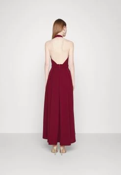 Wal G Yanny Halter Neck Bodycon - Galajurk - Berry Wine -Wal G 7590f05e0d434bab9cb27ce321fb5b35