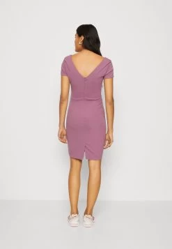 Wal G Gary Bodycon Dress - Jerseyjurk - Mauve Pink -Wal G 75a98ee8bb82493eb984a7a9739f71c3