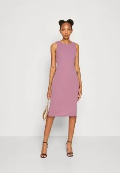 Wal G Petra Ruffle Midi - Jerseyjurk - Mauve Pink -Wal G 77ff7266079d485197a73853cc0d205e