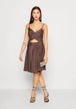 Wal G Exclusive Nye Glitter Mambo Skater - Jerseyjurk - Bronze -Wal G 78bae1aa2c654b6f9ae0291c6eebaedf