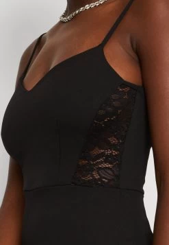 Wal G Tiza Midi - Jerseyjurk - Black -Wal G 7b9a67df57134e9abfb8cd46d7e64216