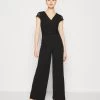 Wal G Cecillian V Neck - Jumpsuit - Black 1 Wal G Cecillian V Neck - Jumpsuit - Black -Wal G 7c6dade8766748fbaafb52da922ed921