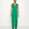 Steven Front Slit - Jumpsuit - Leaf Green 2 Steven Front Slit - Jumpsuit - Leaf Green -Wal G 7caa7edec8054cd3b3b87bec148b4401