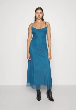 Wal G Sandy - Maxi-Jurk - Dark Teal Blue 12 Wal G Sandy - Maxi-Jurk - Dark Teal Blue -Wal G 83341e8d1431481cbc27b1b97cb8b9da