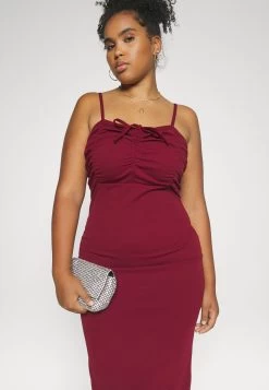 Curve Dolly Midi - Cocktailjurk - Wine -Wal G 85805faa167347bc9df79ba1308f10e7