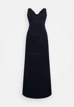 Wal G Taylor V Neck Dress - Galajurk - Navy Blue -Wal G 861e342bea8f4abaa5d8f0a0a1b6d5ed