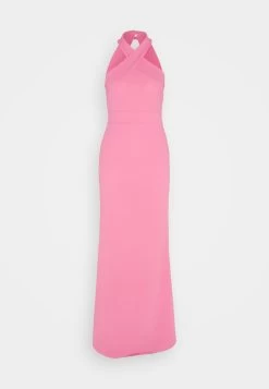 Wal G Indy Cross Neck Maxi - Jerseyjurk - Rose Pink -Wal G 8654a69de1a4450790f8e7f2b075c31e