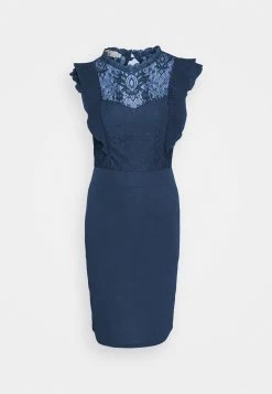 Wal G Tammy Midi Dress - Etui-Jurk - Electric Blue -Wal G 86c4e37917aa4a15a007eb21a8bf8e6a