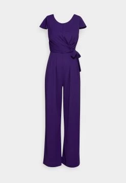 Wal G Bebe Wrap Jumpsuit - Jumpsuit - Purple