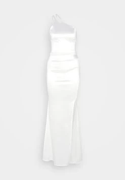 Wal G Chantal One Shoulder Maxi - Galajurk - White -Wal G 87a0dee64fa04dad884cffffacbd5ec1