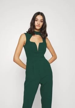 Wal G Langley Cupped - Jumpsuit - Forest Green -Wal G 8d3017c12a224d429054891bad989e10