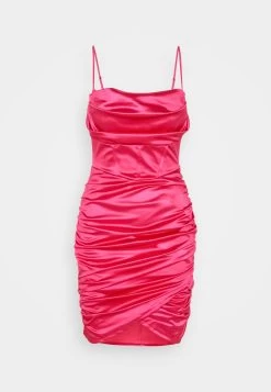 Wal G Max Corset Mini - Cocktailjurk - Fuchsia -Wal G 8f32072e61644d0b88545c16936b39c3