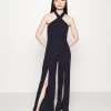 Alfo Cross Neck - Jumpsuit - Navy Blue -Wal G 8fc5b1fe39a143e1bc9c8b1395258b78