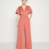 Wedding Petite Betty Wrap Jumpsuit - Jumpsuit - Rosa -Wal G 911b51f9098c4b6ab8d3dce949757ed7