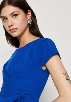 Wal G Milly Knot Ruffle Skater - Jerseyjurk - Electric Blue -Wal G 93acc43b97ca4c2093b9fc364e437d71