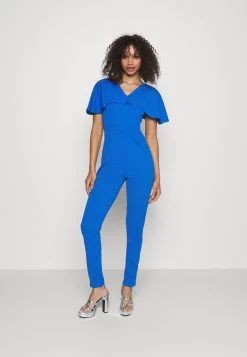 Liyavi Cape Sleeve- Jumpsuit - Electric Blue 10 Liyavi Cape Sleeve- Jumpsuit - Electric Blue -Wal G 948c9f7e61374c2d86f15f9d12440eb1