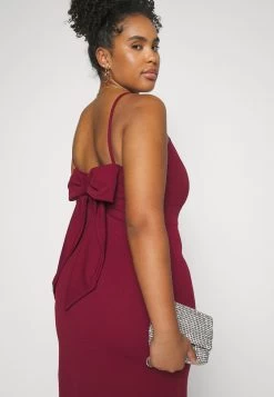 Ray Bow Midi - Etui-Jurk - Wine -Wal G 94913df3626f4d85881d06aa08b8d6c6
