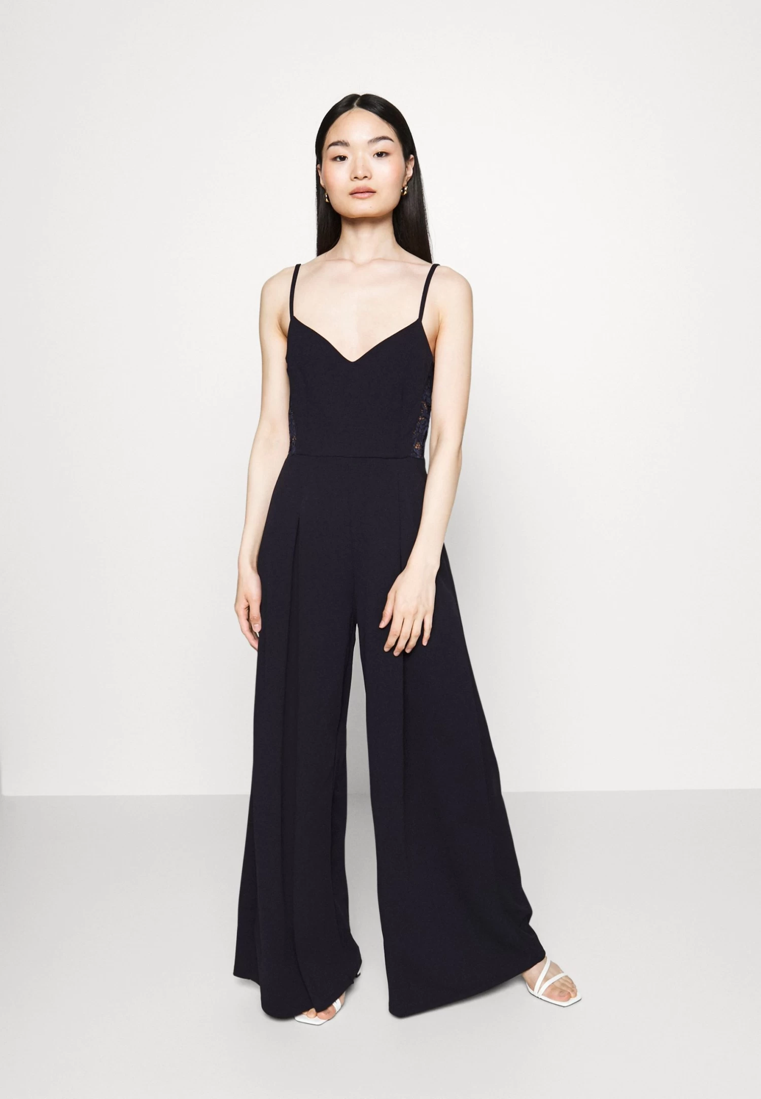 Laney Wide Leg - Jumpsuit - Navy Blue 3 Laney Wide Leg - Jumpsuit - Navy Blue