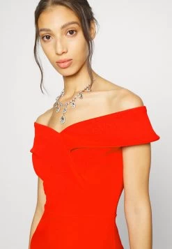 Wal G Zara Midi Dress - Cocktailjurk - Red -Wal G 98de889bc15848c6bbbc90e2a3dfe673