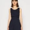 Wal G Jaqueline Skater Dress - Jerseyjurk - Navy Blue -Wal G 98dea52101094c93aab411b72da55a12
