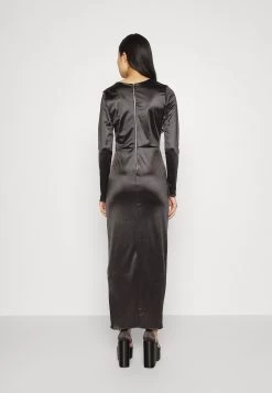 Wal G Reana Long Sleeve Midi - Cocktailjurk - Black -Wal G 9f02b126d1a04ef782f65b60b529cf5a