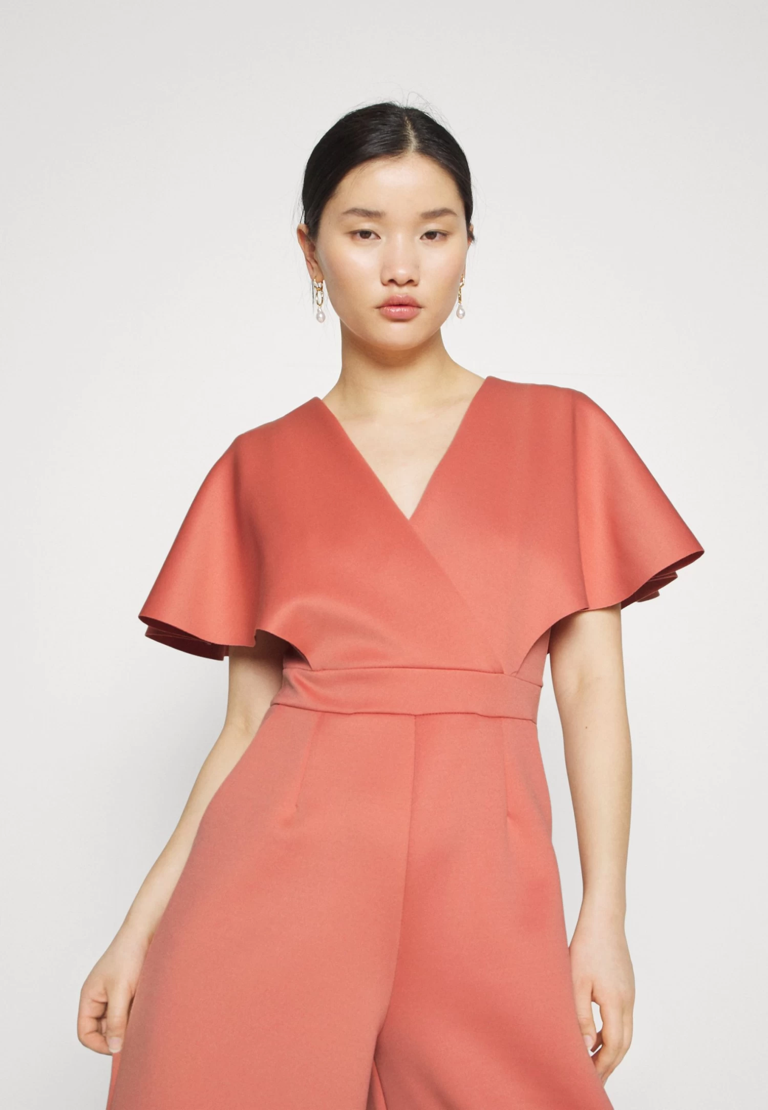 Wedding Petite Betty Wrap Jumpsuit - Jumpsuit - Rosa 7 Wedding Petite Betty Wrap Jumpsuit - Jumpsuit - Rosa - Afbeelding 5