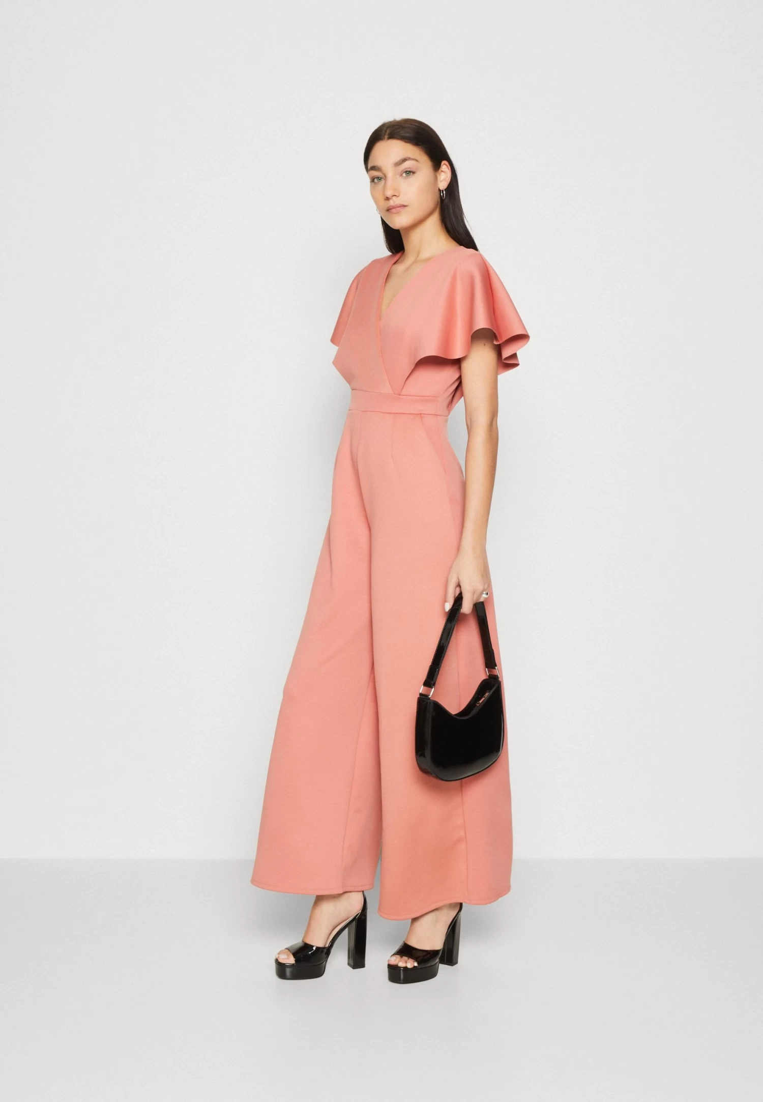 Wal G Wedding - Betty Wrap - Jumpsuit - Pink 4 Wal G Wedding - Betty Wrap - Jumpsuit - Pink - Afbeelding 2