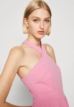 Wal G Nelly Cross Neck Skater - Jerseyjurk - Rose Pink -Wal G a2a949eba7f842bb82fadb64118f13a1