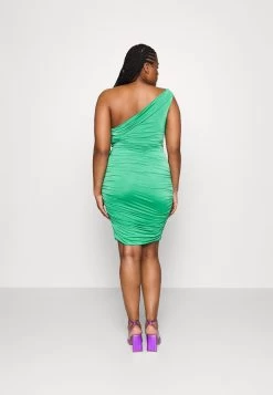 Rowan One Shoulder Midi - Etui-Jurk - Leaf Green -Wal G a8879ced64c041958a722eeccff187d2