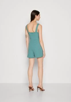 Wal G Cleo V Neck Playlist - Jumpsuit - Sage Green -Wal G a9648f5a174e4d4cad232493a5f4caf2