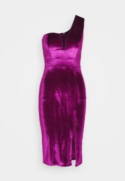 Wal G Gigi Midi - Cocktailjurk - Purple -Wal G a9b979988e0249a5a4eb566fe1583142