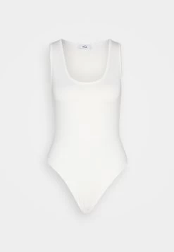 Wal G Melody Bodysuit - Top - White -Wal G abf26a7fbe6c4cf09e37f1c6a606c348
