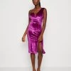 Wal G Gigi Midi - Cocktailjurk - Purple -Wal G ac0ed0d98da440a69133d58b82a9b794