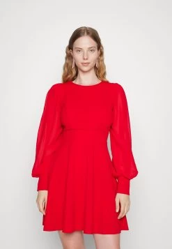 Wal G Kat Sleeve Dress - Jurk - Red