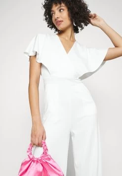 Wedding Betty V Neck Wrap - Jumpsuit - White 12 Wedding Betty V Neck Wrap - Jumpsuit - White -Wal G b2be8dc283c04e949a194b3f609b96e3