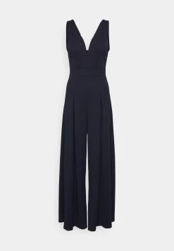 Wal G Jackie Wide Leg - Jumpsuit - Navy Blue -Wal G b31943a1cfe34378b19bfd7ee9c65021